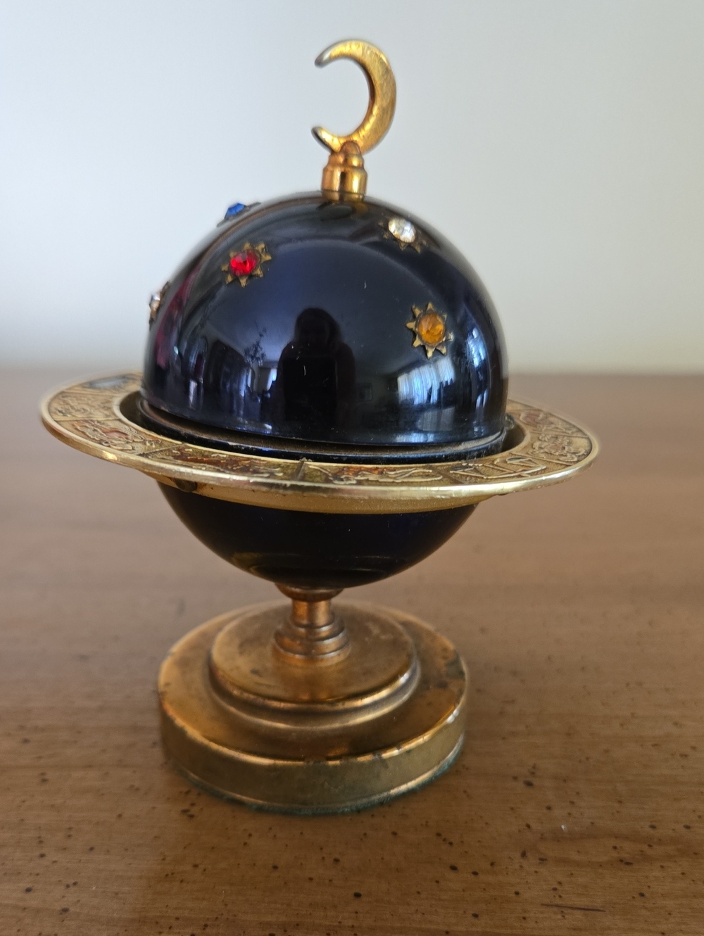 Vintage Zodiac Celestial Table Lighter Japan